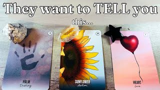 They want YOU to Know!! DETAILED Pick A Card Love Tarot Relatioship Reading  * Timeless