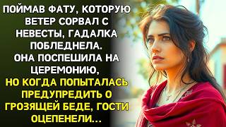 Посмотрев на невесту, гадалка замерла. Она бросилась к ней, но стоило заговорить, как гости замерли… Видео: Посмотрев на невесту, гадалка замерла. Она бросилась к ней, но стоило заговорить, как гости замерли…