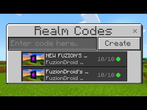 Minecraft Realm Codes To Join