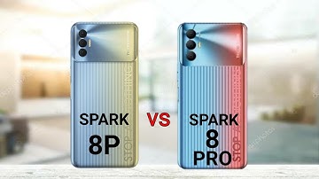 Tecno Spark 8P vs Tecno Spark 8 Pro