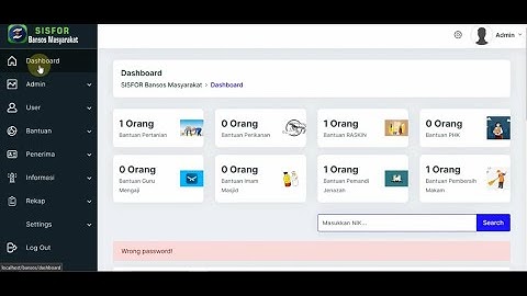 Sistem Informasi Bansos