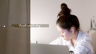 Finals Week Vlog - I’m halfway through!