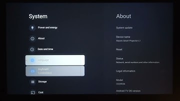 XIAOMI Smart Projector L1 – How to Enable or Disable Retail Mode