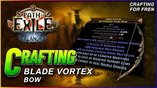 PoE 3.19 - Crafting a Blade Vortex Bow