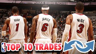 Top 10 Trades in NBA History