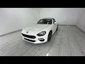 2017 FIAT 124 Spider CLASSICA AUTOMATIC TECHNOLOGY COLLECTION REAR CAME TX Carrollton, Dallas, ...
