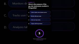 What is the purpose of the pg stat statements module in PostgreSQL