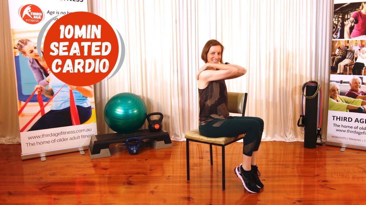 11min Seated full body no weight workout for older adults and seniors (high  intensity) 