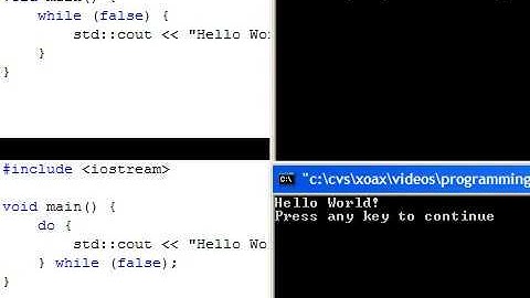 C plus plus Console Lesson 8 -  While and Do While Loops