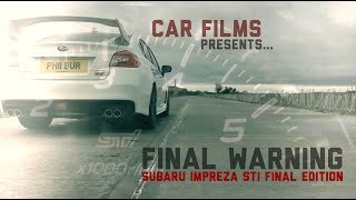 Subaru WRX STI "Final Edition" Car Review
