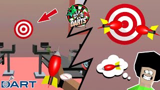 playing darts 🎯 🎯 in dude theft wars