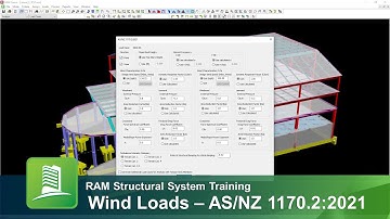 Generating Wind Loads in RAM Frame according to the AS/NZ 1170.2:2021