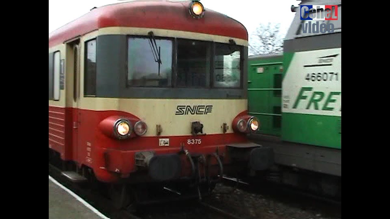 2002 Autorail et desserte train de sucre à Montreuil-sur-Mer et Attin