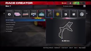 GRID Legends - All Tracks List (PS4)
