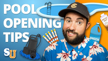 How To OPEN Your POOL In 6 Steps