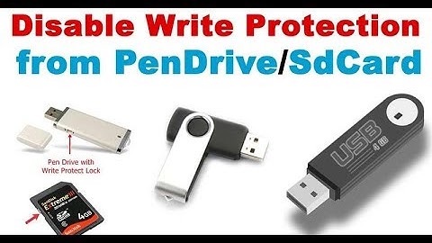 How to Disable Write Protection from USB or SD Card | Remove Write Protection | Fix Write Protection