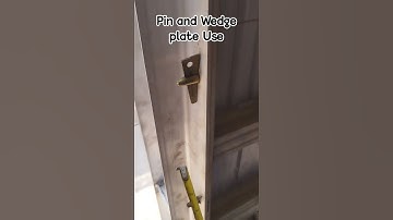 Pin and Wedge plate use in Aluminium Formwork