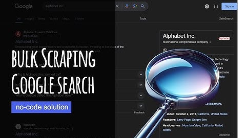 Bulk Google Search Result Scraper - Data to Excel (No Code solution)