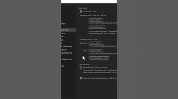 HOW TO CLEAR CACHE FILES IN AFTER EFFECTS- SPEED UP EDIT