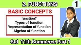 Types of functions class 11 in hindi | chapter 2 basic concept commerce part 1 Profile