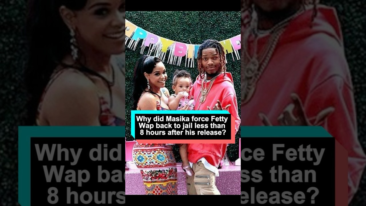 Why did Masika force Fetty Wap back to jail less than 8 hours after his release?The truth is, she th