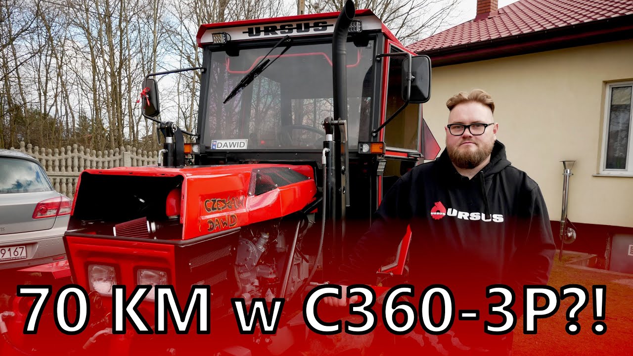 Turbina, napęd 4x4, przedni TUZ i elektrycznie sterowany podnośnik w C360-3P! Po co to wszystko?