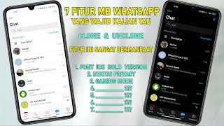 7 Fitur MB WhatsApp iOS Terbaru Yang Wajib Kalian Tau MB WhatsApp Features 2022