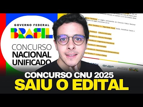 SAIU EDITAL DO