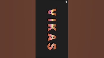 Vikas name status video ✍️ subscribe and comment your name #viral