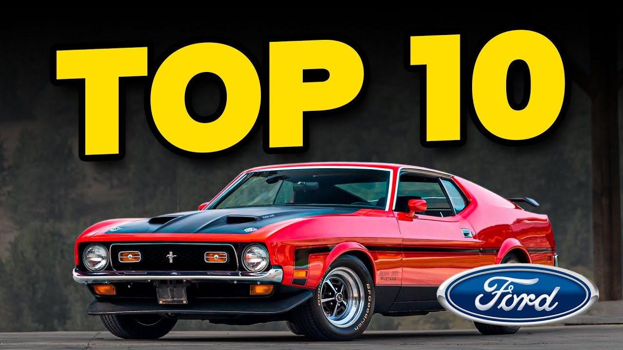 10 Ford Muscle Cars That Changed The Game FOREVER