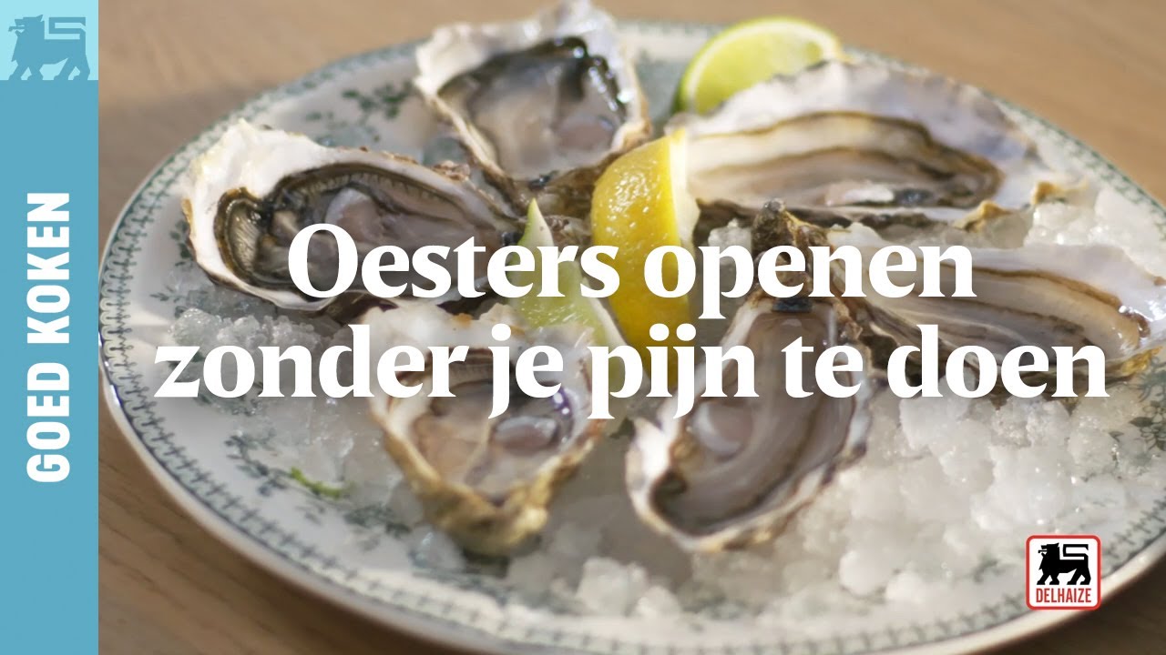 Oesters openen zonder je pijn te doen - YouTube