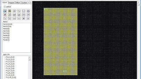 How to use LEDedit K-V3.53.1 vision to make T-1000S series controller patterns