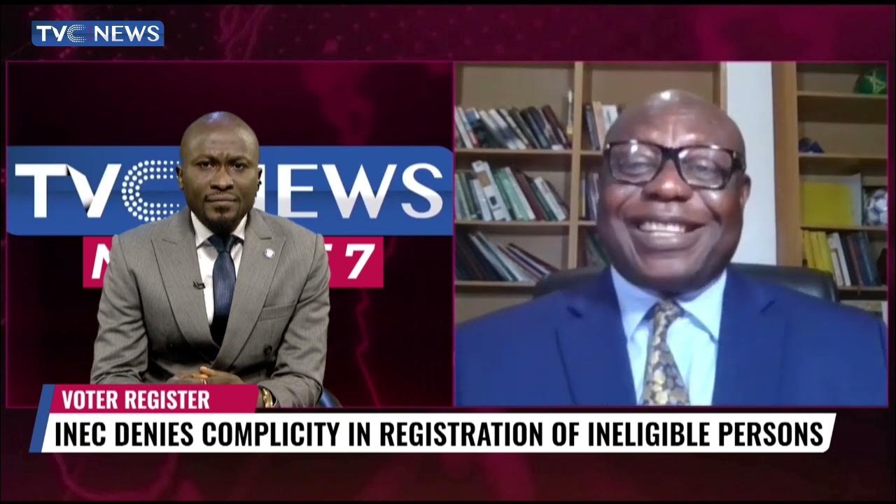 INEC National Commissioner, Festus Okoye Speaks On Alleged Registration Of Ineligible Persons
