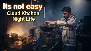 Cloud Kitchen mein hath jal gya | Orders hi Orders in Night #tamannapraveenvlogs