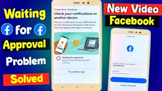 Celebrity Check Your Notification On Another Device Facebook Problem ! Fix Waiting For Approval Facebook Profile