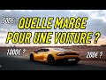 Quelle marge pour la vente dune voiture  garage 