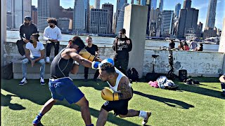 Asian Street Boxer vs NYC Golden Glove Champion (BOXING MATCH)