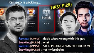 First Picking SUMAIL in teamdrafts is equal to 