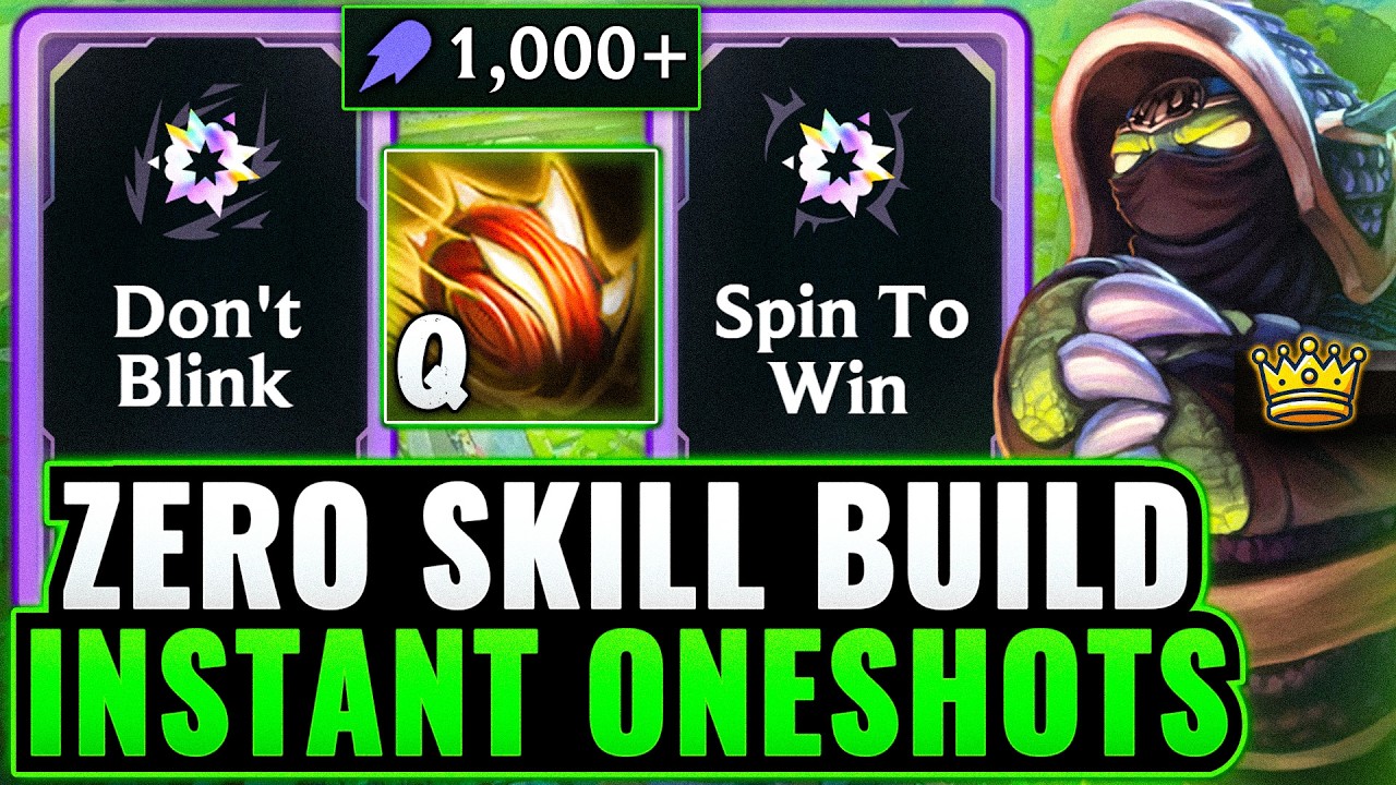 3k Damage on Q: Spin to Win + Dont Blink Rammus = Instant One Shots | League Arena Gameplay