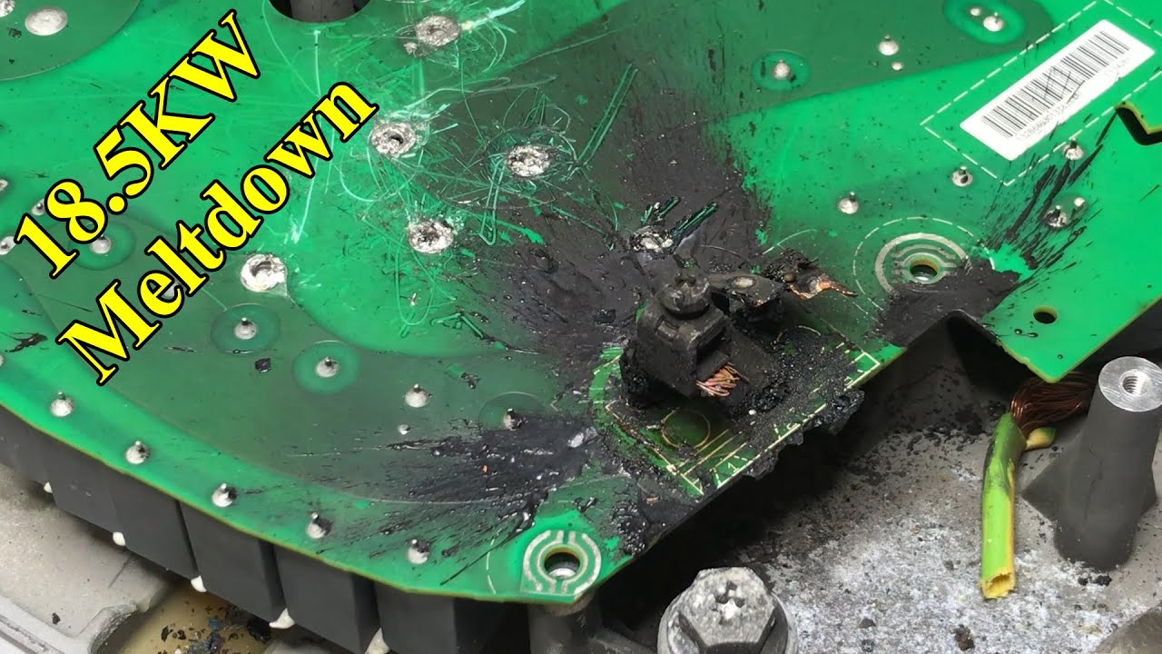 38A @ 430V Terminal Meltdown - Hydrovar pump inverter fail