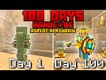 I Survived 100 Days In a DESERT DIMENSION on HARDCORE Minecraft