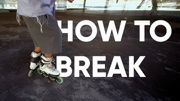How to Stop on Inline Skates | T Stop Tutorial