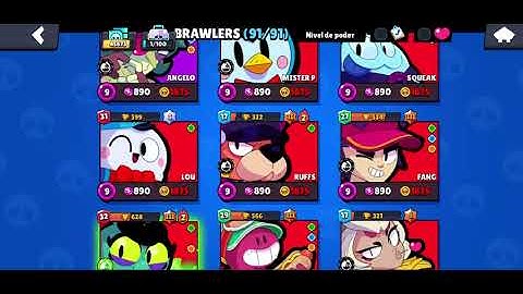 Tour pela minha conta no Brawl Stars #brawlstars