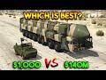 Gta 5 online  cheap vs expensive best military vehicle