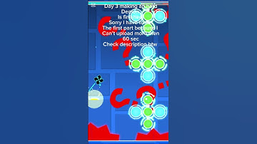 Day 3 making an hard demon #shorts #geometrydash #demon #level 