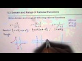 How to Find Domain and Range of Rational Functions 5 MHF4U