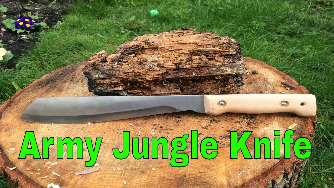 British Army jungle knife. YouTube