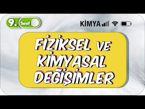 Video: Bir malzeme türü, fiziksel ve kimyasal özellikleriyle nasıl tanımlanabilir?