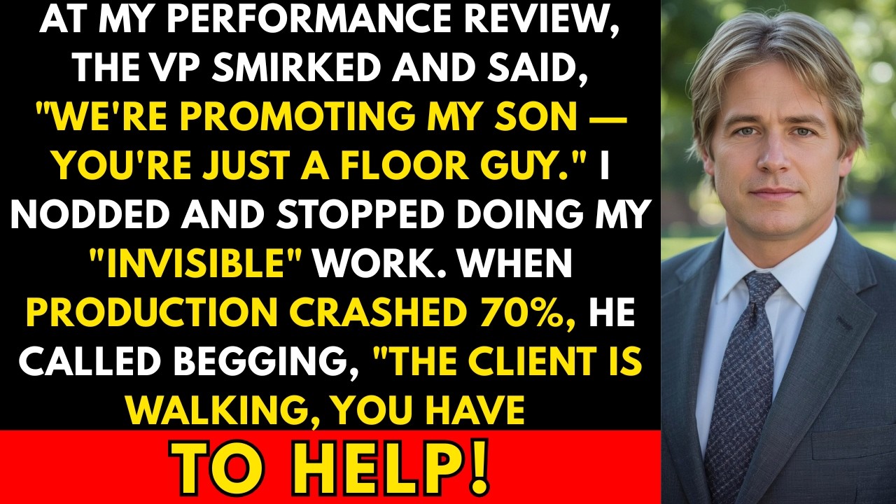 VP Promoted His Own Son: 