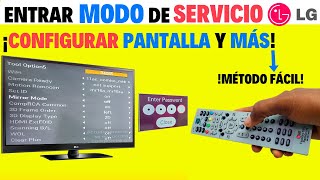 Modo de servicio LG Cómo acceder a configuraciones ocultas y opciones avanzadas by Danny Electrónica y Más 4,950 views 3 months ago 2 minutes, 51 seconds